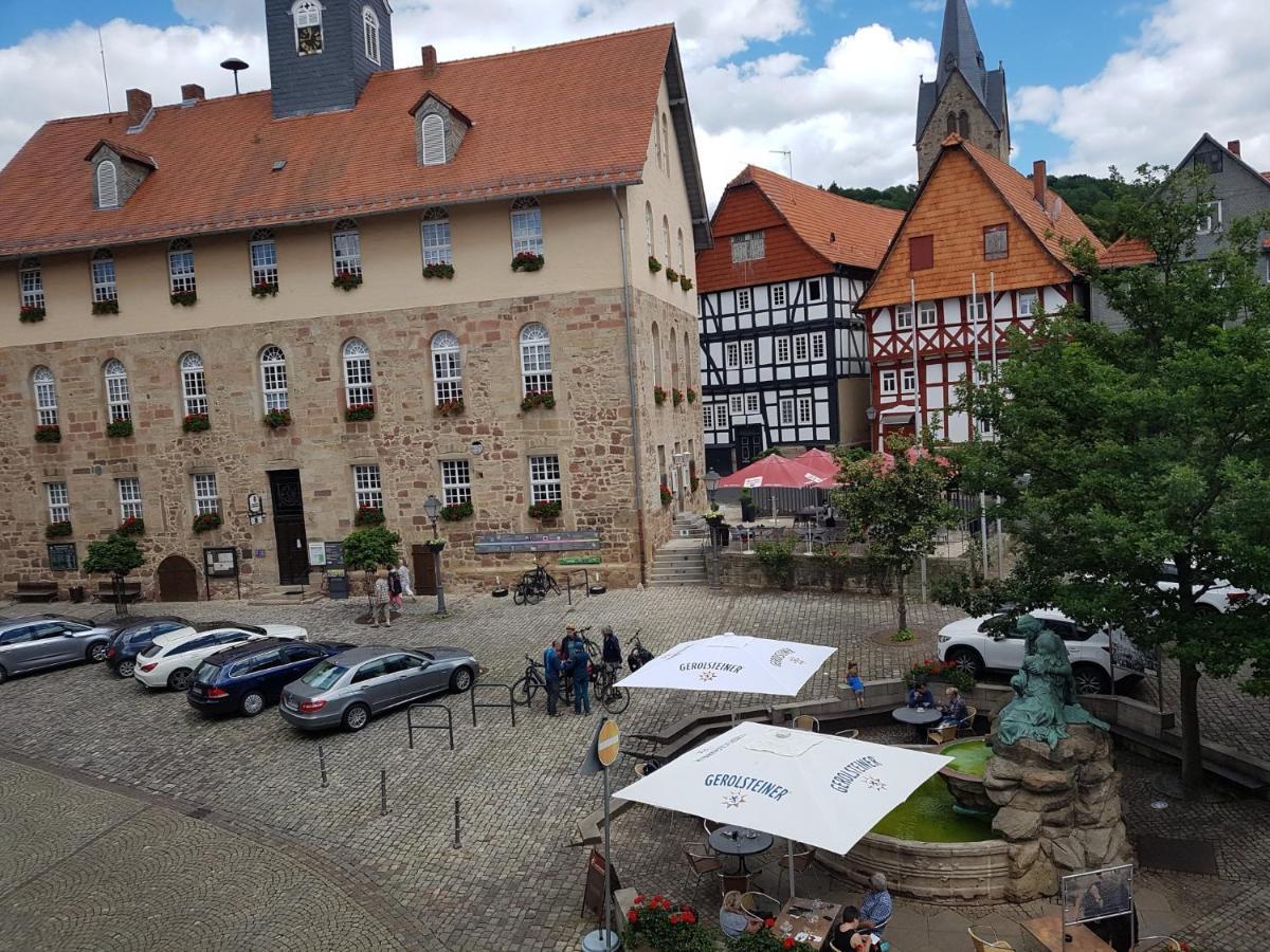 Ferienwohnung Historischer Marktplatz Spangenberg Экстерьер фото