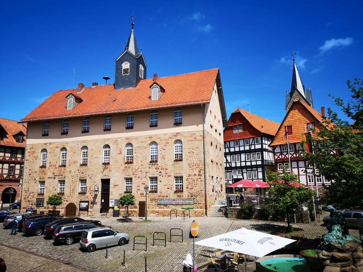 Ferienwohnung Historischer Marktplatz Spangenberg Экстерьер фото