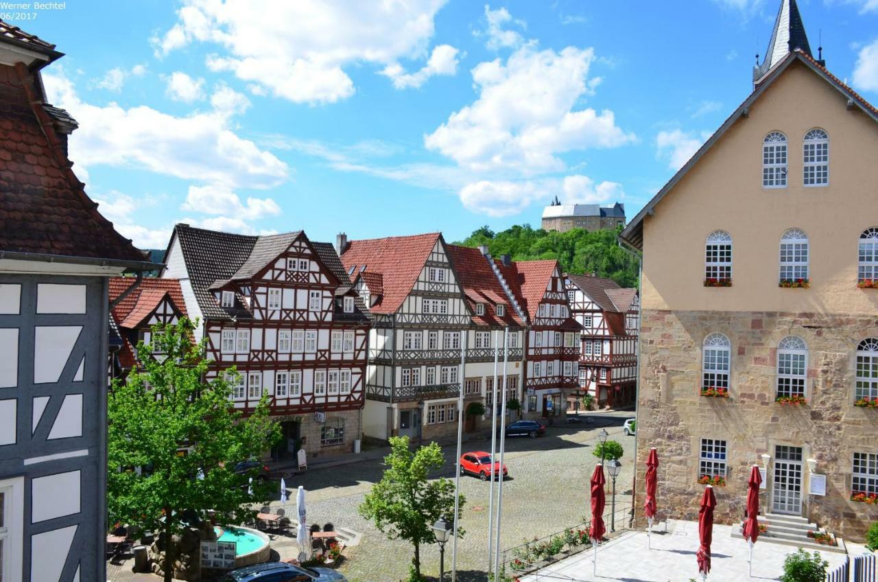 Ferienwohnung Historischer Marktplatz Spangenberg Экстерьер фото